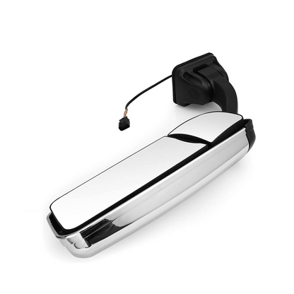 Freightliner Cascadia 2008-2015 Door Mirror,  Chrome Door Mirror Assembly