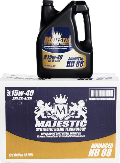Heavy Duty Synthetic Blend 15W40 Motor Oil API CK-4/SN - 1 Gallon Jug