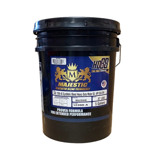 Heavy Duty Synthetic Blend 15W40 Motor Oil API CK-4/SN- 5 Gallon Bucket