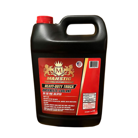 Majestic 50/50 Prediluted Red Antifreeze - 1 Gallon Jug