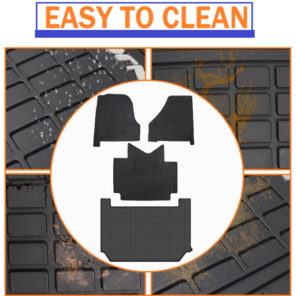 Freightliner Cascadia 116,126 Automatic 2018-2021 Floor Mat Liner Set | Black