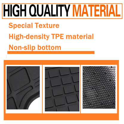 Freightliner Cascadia 116,126 Automatic 2018-2021 Floor Mat Liner Set | Black