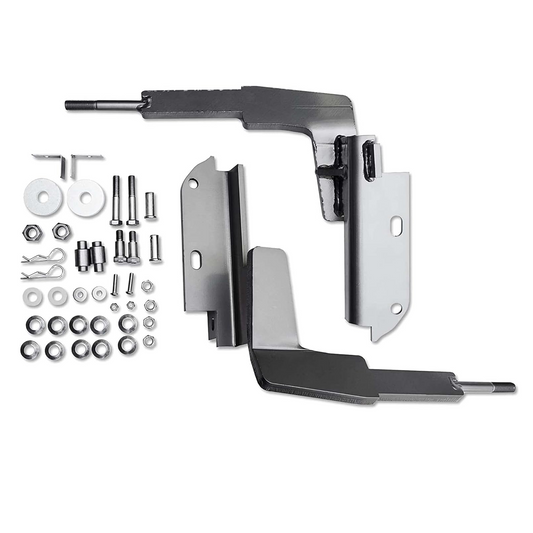 Push and locker deer guard bracket, Mounting Bracket for Freightliner Cascadia 2018+ Front Push and locker Deer Guard Bumper