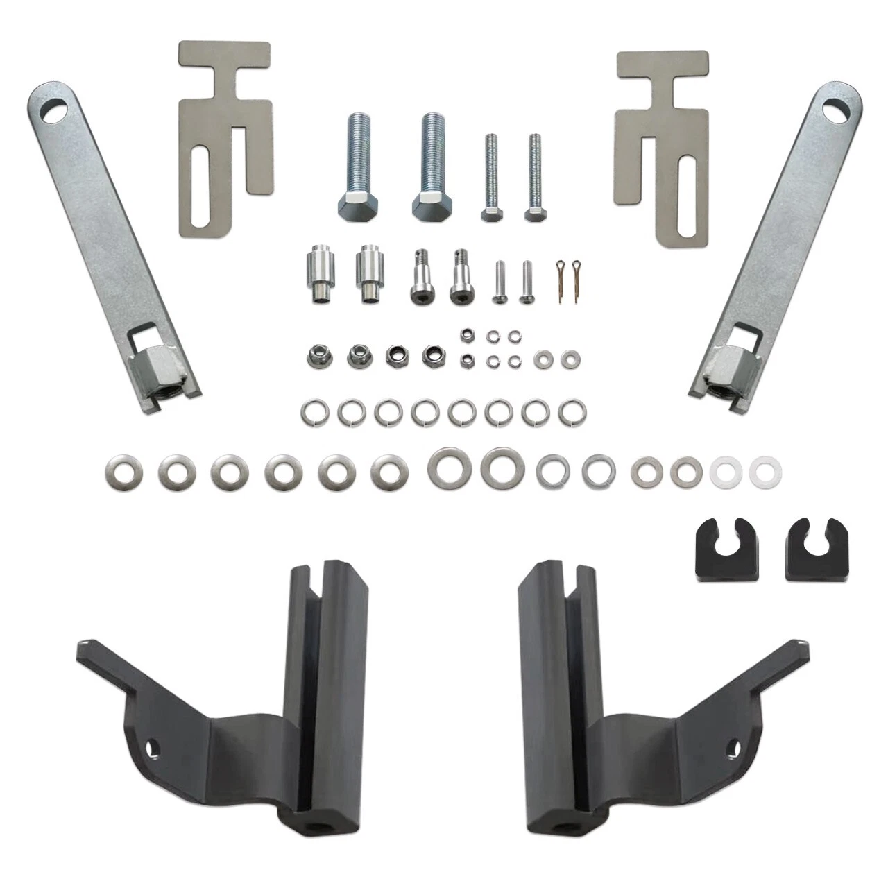 Deer Guard Brackets For Volvo VNL 2018-2024 Semi Truck Bumper Mount Hardware Set