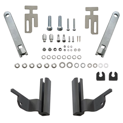 Deer Guard Brackets For Volvo VNL 2018-2024 Semi Truck Bumper Mount Hardware Set