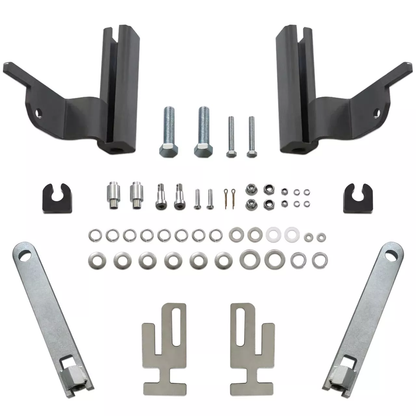 Deer Guard Brackets For Volvo VNL 2018-2024 Semi Truck Bumper Mount Hardware Set
