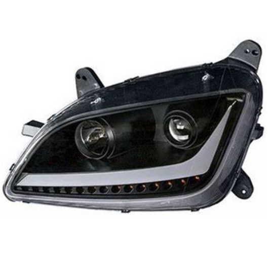 Peterbilt 579 led Headlight Black