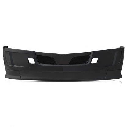 Black Bumper Assembly without Fog Light Hole for 2022+ Peterbilt 579 Semi Truck