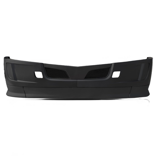 Black Bumper Assembly without Fog Light Hole for 2022+ Peterbilt 579 Semi Truck