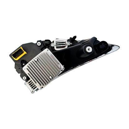 Volvo VNL / VNR 2018+ Black Reflective LED Headlight With DRL, Without LED Control Module