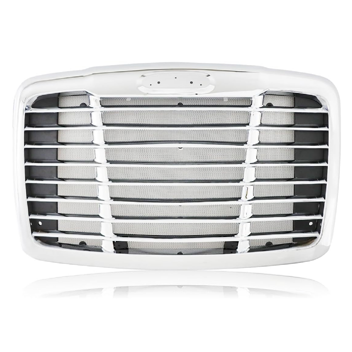 Freightliner Cascadia 2008-2017 Front Grille With Bug Screen Chrome FR-030