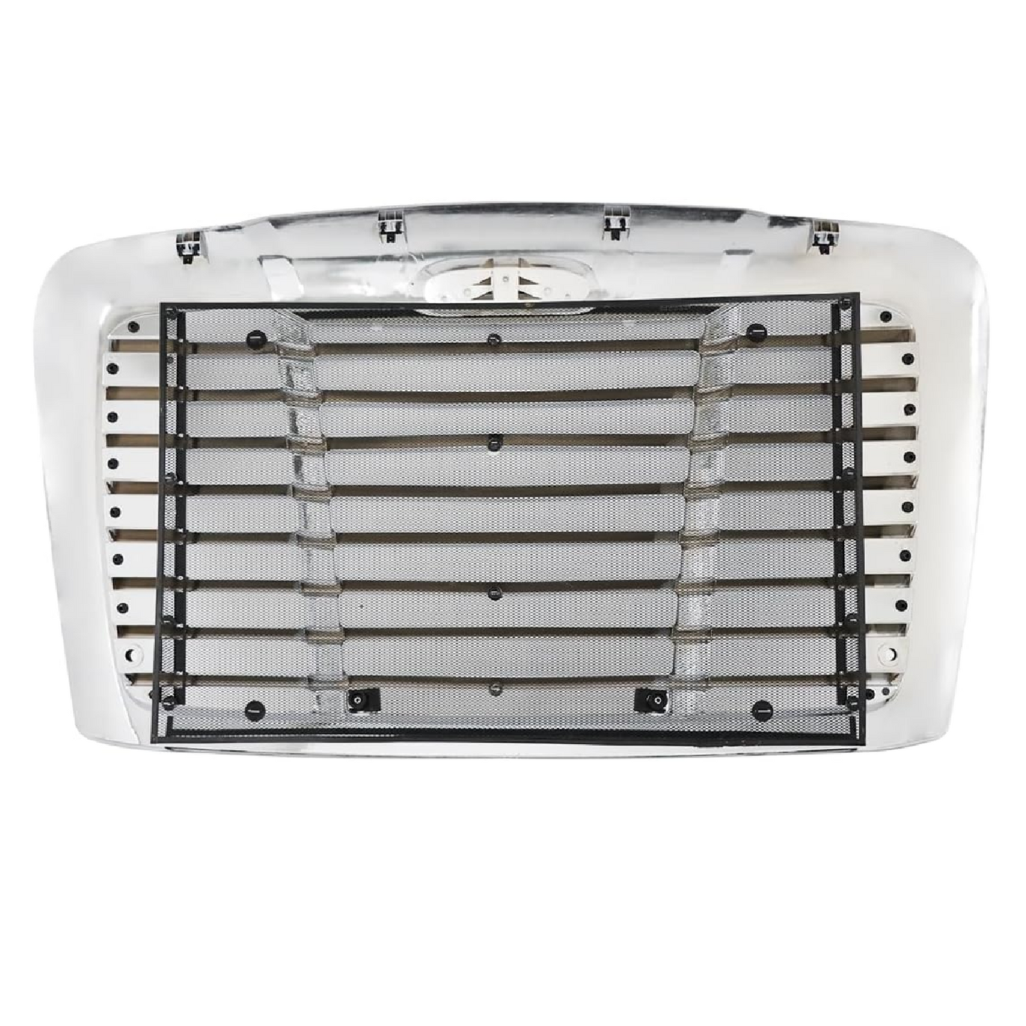Freightliner Cascadia 2008-2017 Front Grille With Bug Screen Chrome FR-030