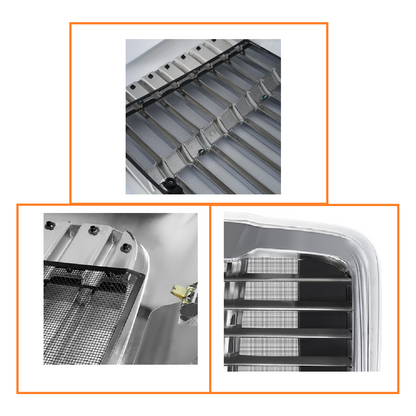 Freightliner Cascadia 2008-2017 Front Grille With Bug Screen Chrome FR-030