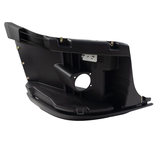 Freightliner Cascadia 2008-2017 Bumper Corner Reinforcement with Fog Light Hole Right Passenger Side