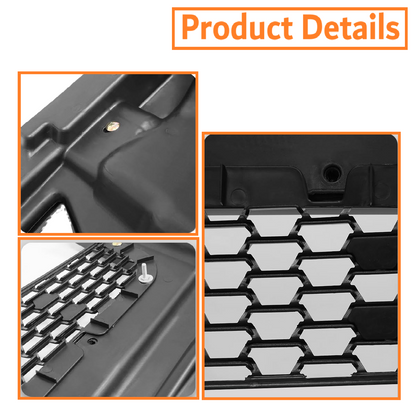 Freightliner Cascadia 2018-2025 Front Bumper, with Black Center Trim, Radar Cover and Fog LIGHT Hole