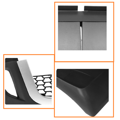 Freightliner Cascadia 2018+ Complete Front Bumper with Chrome Trim Without Fog Lamp Hole