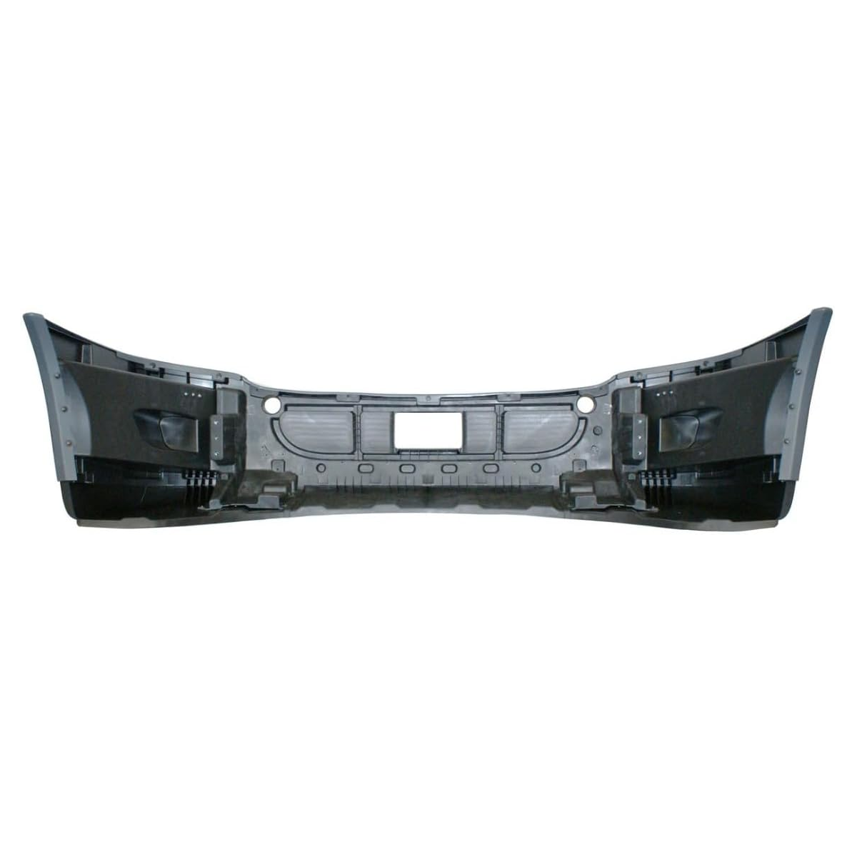 Freightliner Cascadia 2008-2017 Complete Front Bumper w/ Black Trim Without Fog Lamp Hole