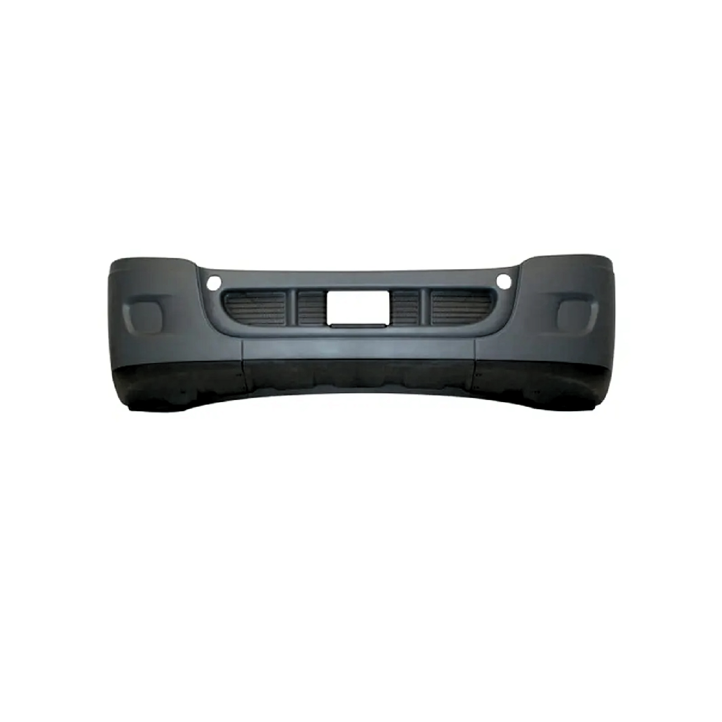 Freightliner Cascadia 2008-2017 Complete Front Bumper w/ Black Trim Without Fog Lamp Hole