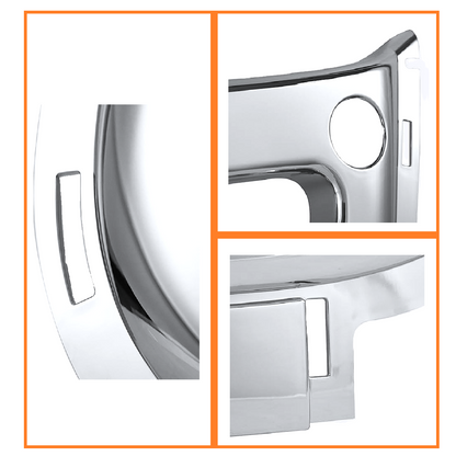 Freightliner Cascadia 2008-2017 镀铬前保险杠中央外罩