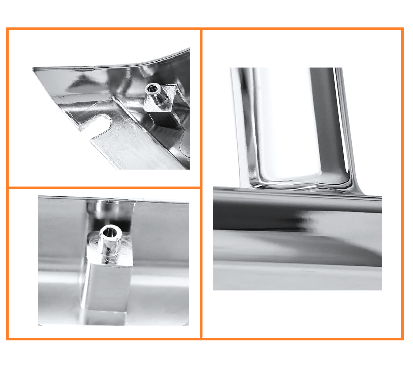 Freightliner Cascadia 2008-2017 镀铬前保险杠中央外罩