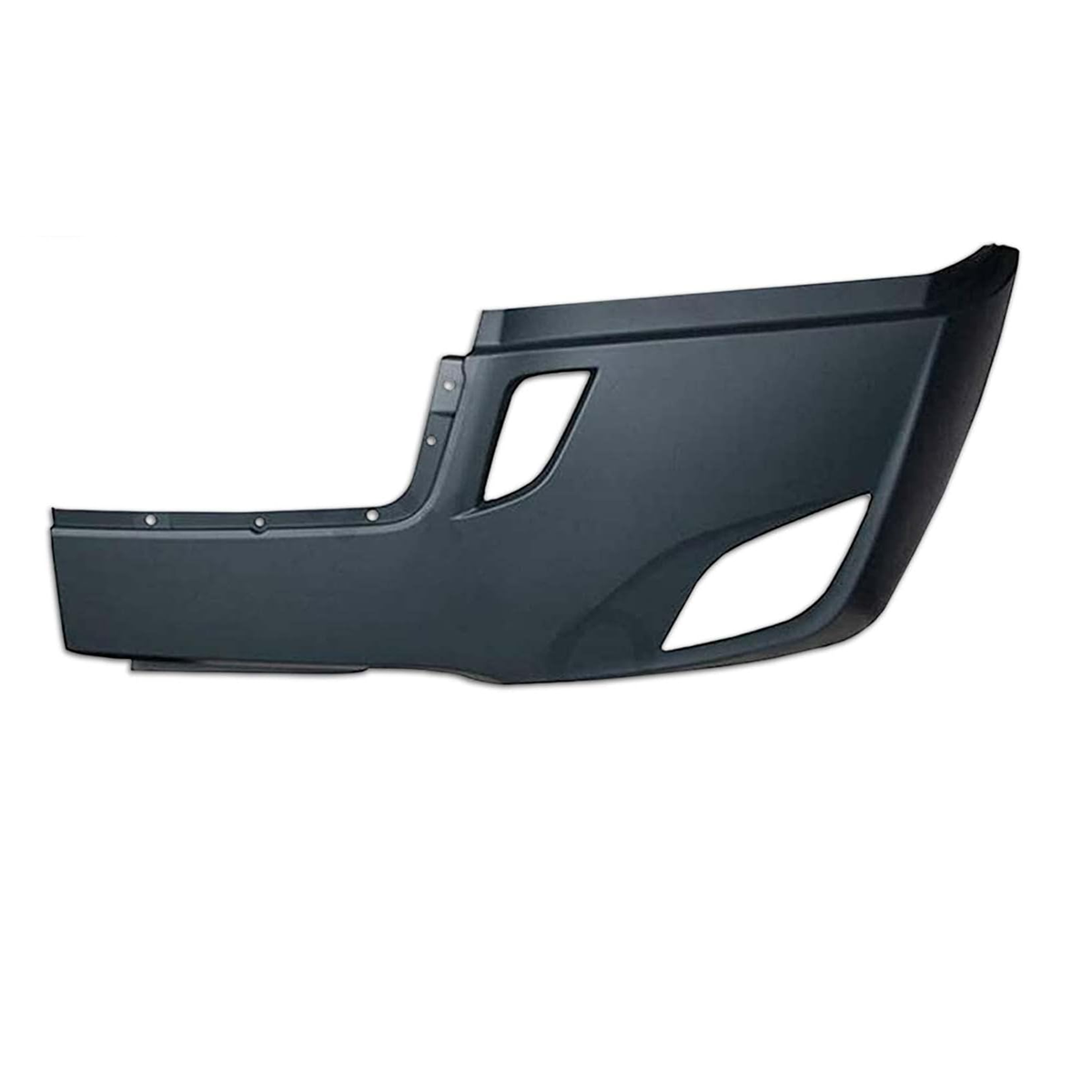 Freightliner Cascadia 2018-2024 bumper end COVER with fog light hole Left Driver Side