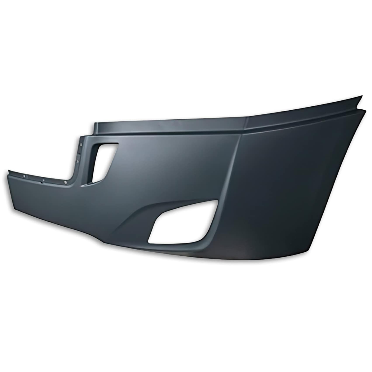 Freightliner Cascadia 2018-2024 bumper end COVER with fog light hole Left Driver Side