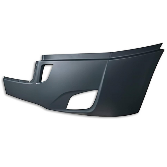 Freightliner Cascadia 2018-2024 bumper end COVER with fog light hole Left Driver Side