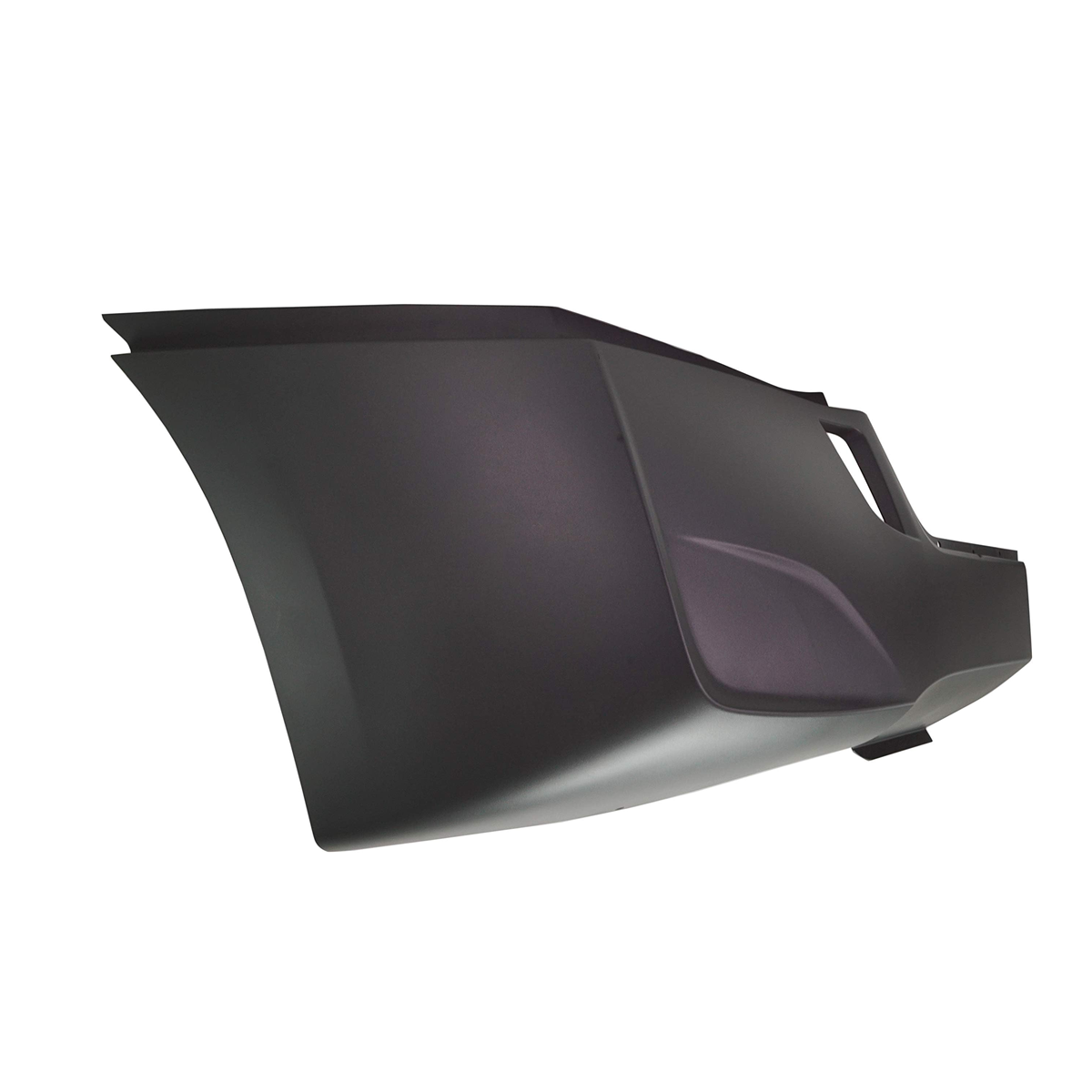 Freightliner Cascadia 2018-2024 bumper end Cover without fog light hole Right Passenger Side