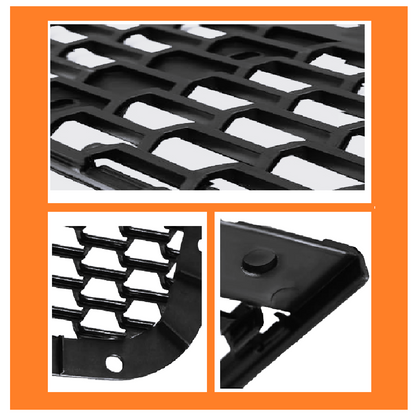 FREIGHTLINER CASCADIA 2018+ FRONT BUMPER CENTER GRILLE INSERT | GRAY | MESH