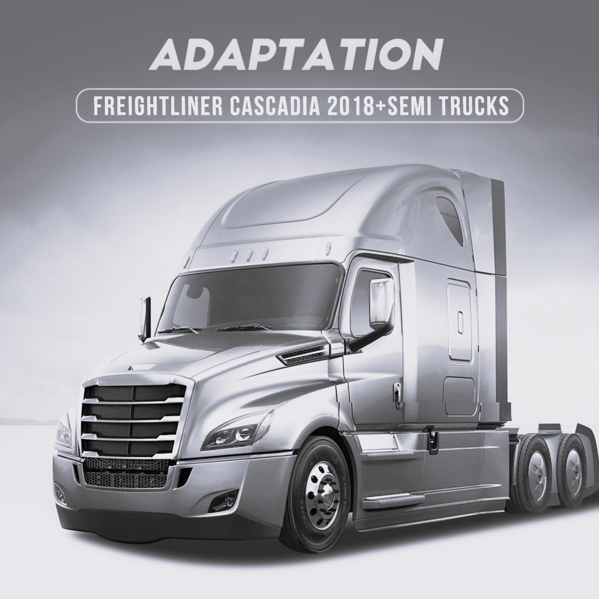 Freightliner Cascadia 2018-2025 ORIGINAL STYLE BUMPER CENTER MESH GRILLE INSERT |  2128985000