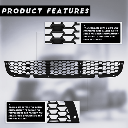 Freightliner Cascadia 2018-2025 ORIGINAL STYLE BUMPER CENTER MESH GRILLE INSERT |  2128985000