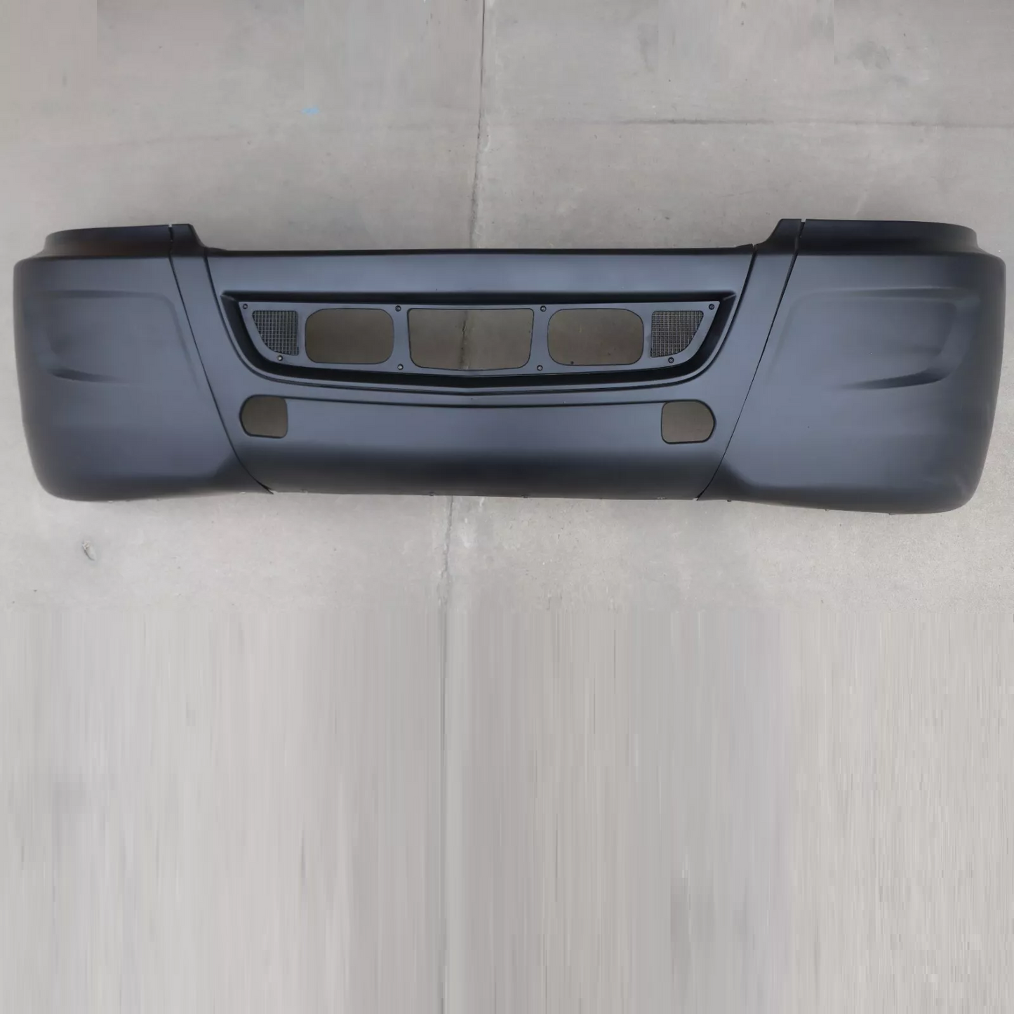 Bumper Assembly with Black Painted Center Trim For International LT625 2018+