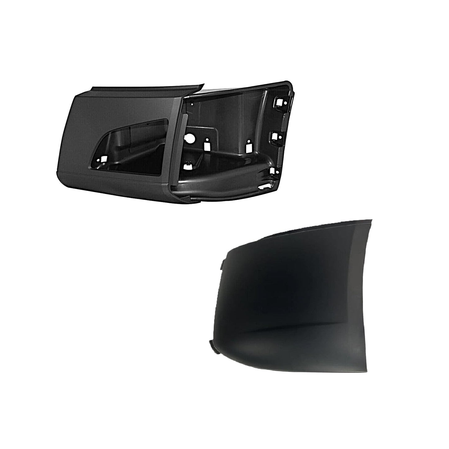 Volvo VNL 2018+ Complete Front Bumper Set With Fog Lamp Hole