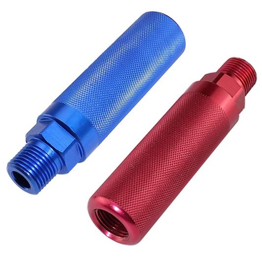 Glad Hand Handles Aluminum Gladhand Grips Glad Hand Extension Handle Set Red Blue for Semi Trucks and Trailers