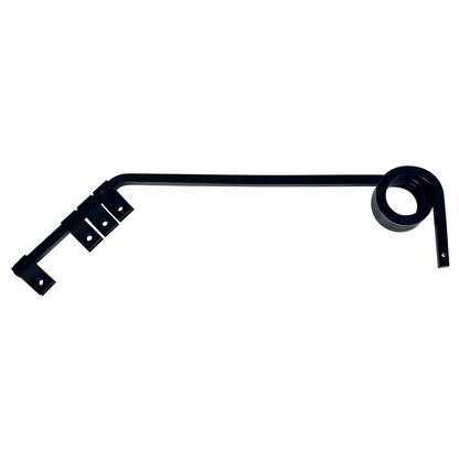 Square Steel Mud Flap Hanger Double coil for truck semi-truck trailer