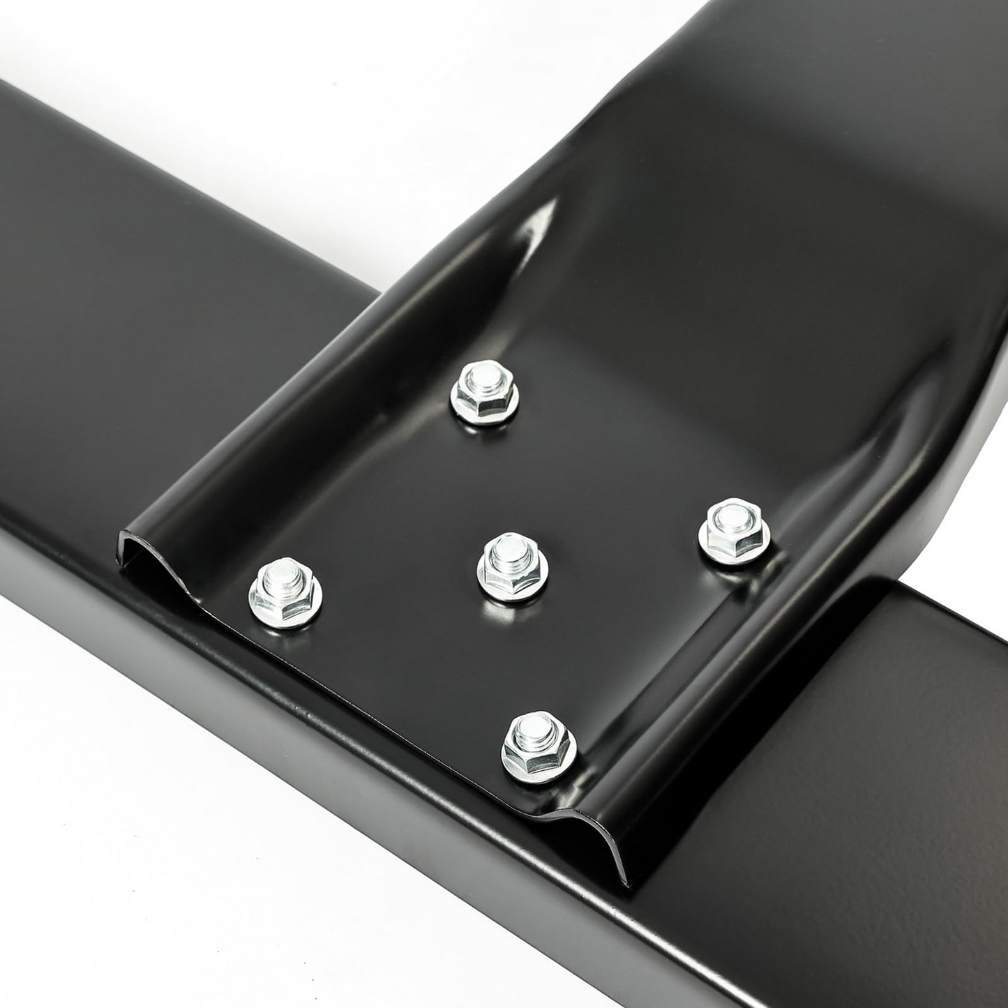 Spare Tire Carrier with Mounting Replacement for Freightliner Volvo Kenworth Mack International Peterbilt, Glossy Black