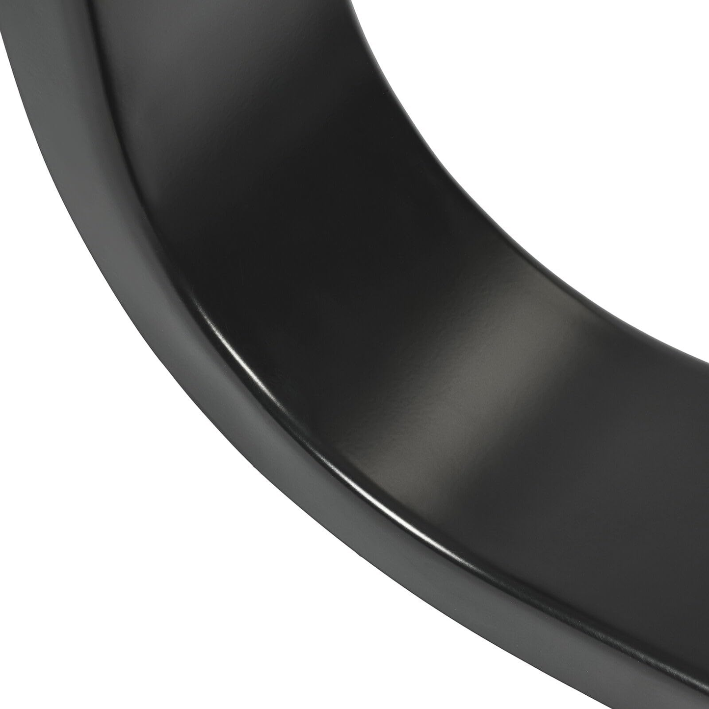 Spare Tire Carrier with Mounting Replacement for Freightliner Volvo Kenworth Mack International Peterbilt, Glossy Black