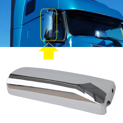 Chrome Door Mirror Cover (Right Passenger Side) for Volvo VNL 2004–2024
