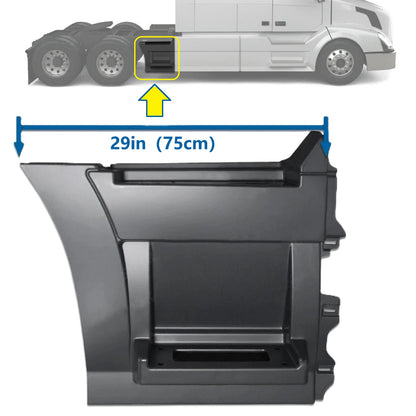 Rear Step Side Fairing Panel Replacement for Volvo VNL 2004–2017 (Right/Passenger Side – 29" / 75 cm)