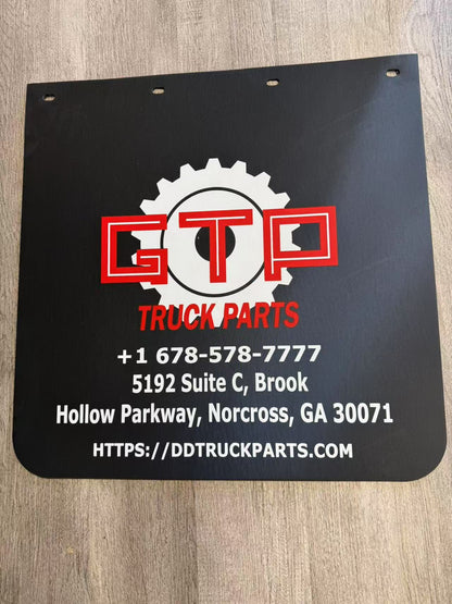 Black Mudflap MFP 24"*24" Thickness 3mm for Semi Truck, Trailer