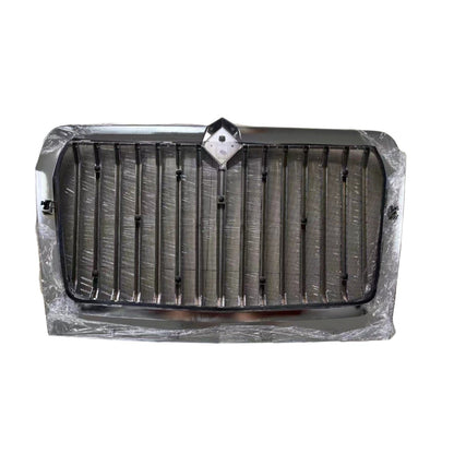 International LT 625 Front Grille with Bug Screen, Chrome 2014-2018