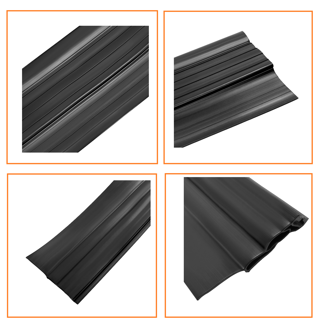 Freightliner Cascadia 2008-2017 cab upper FAIRING panel EXTENSION, Cab Air Deflector Fairing Extension Black