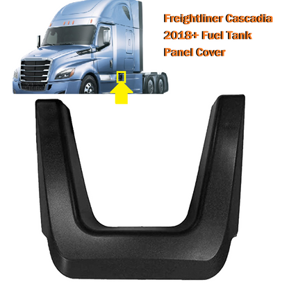 Freightliner Cascadia 2018+Fuel Tank Panel Cover for Middle Fairing Skirt Panel， PANEL COVER Fairing fuel hole opening frame