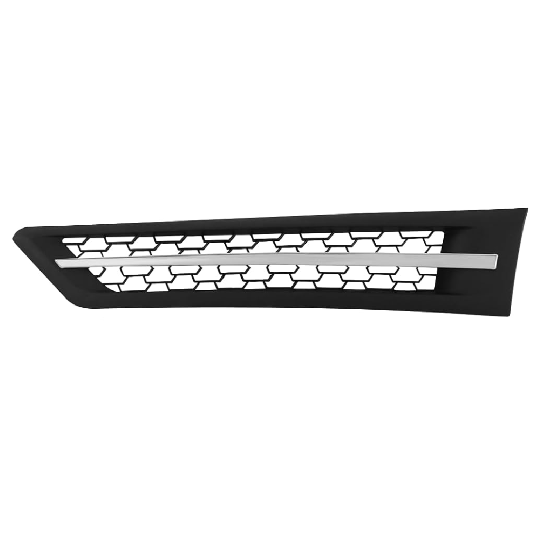 Chrome Hood Side Grille Air Intake Vent Replacement with With Bug Screen for Freightliner Cascadia 2018+