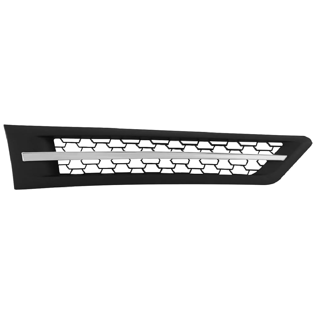 Chrome Hood Side Grille Air Intake Vent Replacement with With Bug Screen for Freightliner Cascadia 2018+