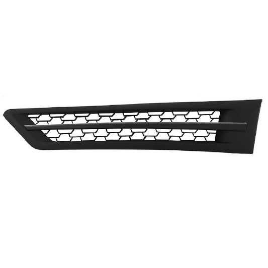 Black Hood Side Grille Air Intake Vent Replacement with With Bug Screen for Freightliner Cascadia 2018+