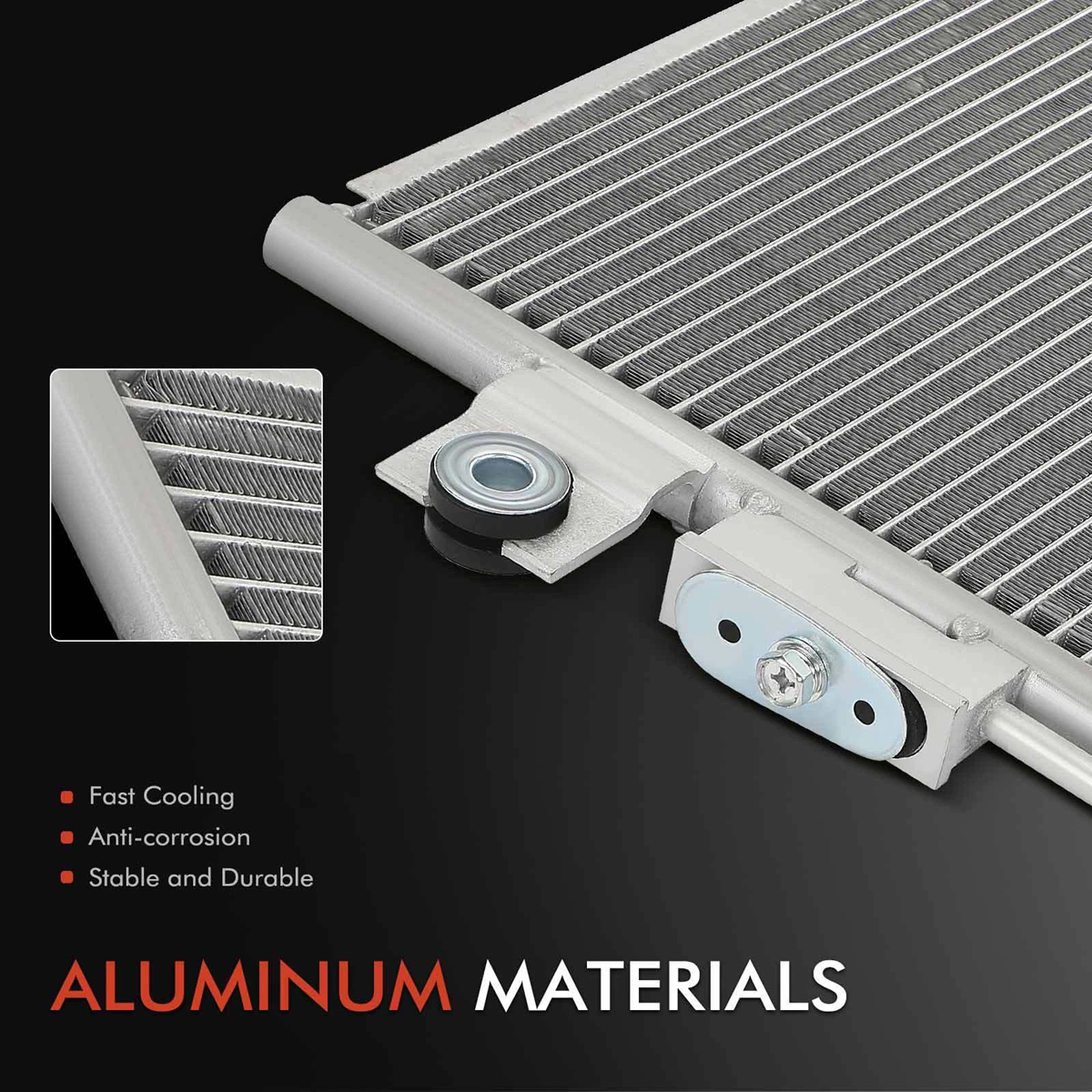 freightliner Cascadia 2008-2017 Detroit AC Condenser 040621