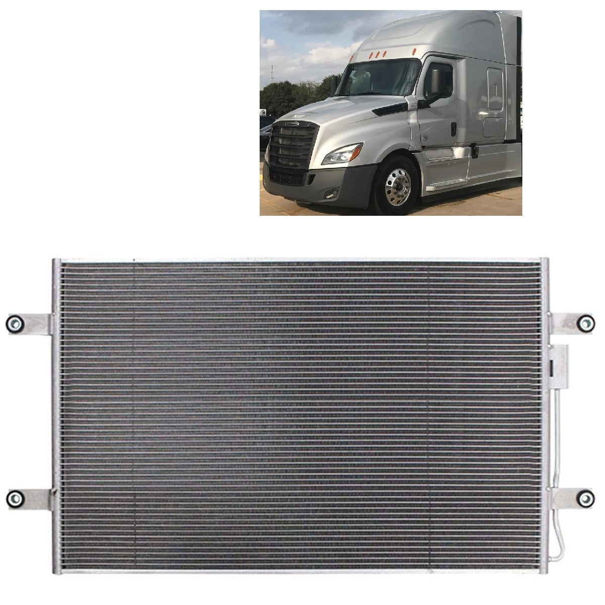 Freightliner Cascadia 2018+ AC Condenser | Air Conditioning Condenser A2272870000