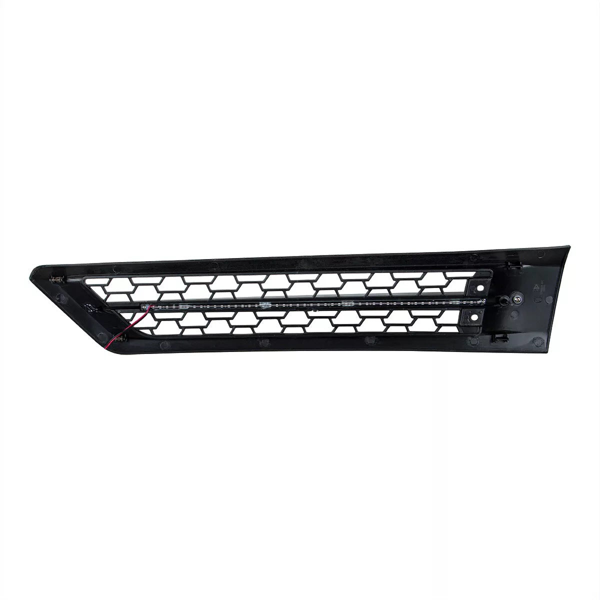 Freightliner Cascadia 2018-2024 hood Air Intake Cover grille with Amber Marker Light 12V