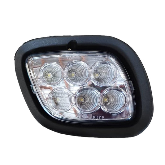 Freightliner Cascadia 2008-2017 LED Fog Light Chrome Housing 12V